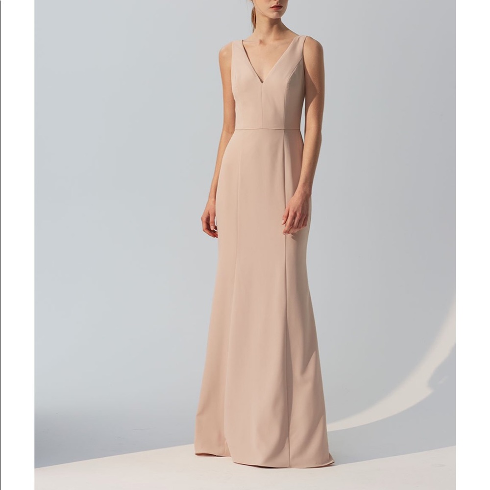 Amsale Sydney Gown - navy